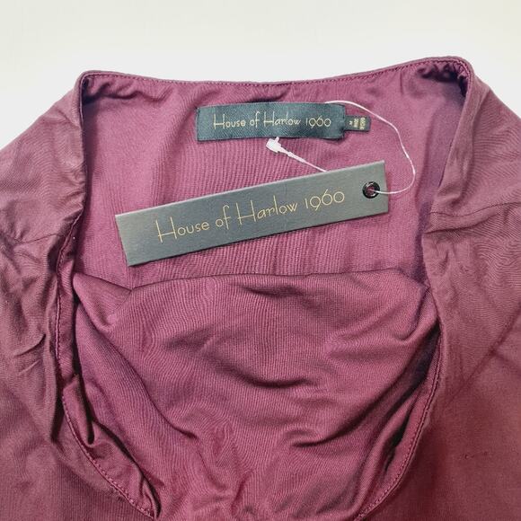 House of Harlow 1960 x REVOLVE Khoury Maxi Dress in Burgundy Medium - Picture 9 of 16